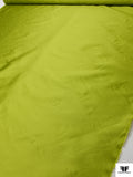 Made in Spain Silk-Polyester Zibeline - Lime Green