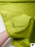 Made in Spain Silk-Polyester Zibeline - Lime Green