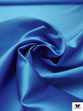 Made in Spain Silk-Polyester Zibeline - Azure Blue