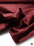 Made in Spain Silk-Polyester Zibeline - Maroon