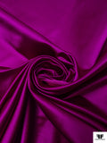 Italian Solid Silk Satin - Dark Magenta