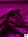 Italian Solid Silk Satin - Dark Magenta