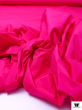 Made in Spain Solid Polyester Taffeta - Deep Pink