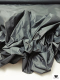 Made in Spain Iridescent Polyester Taffeta - Dark Grey