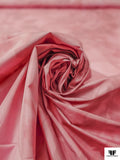 Italian Ruffo Coli Foggy Floral Warp Printed Polyester Taffeta - Pink / Dusty Pink