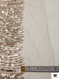 Fine Tulle with Beads and Sequins - Champagne Beige