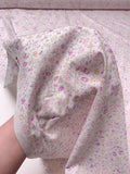 Made in Japan Ditsy Floral Printed Cotton Lawn - Orchid / Pink / Grey / Nude / Off-White