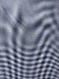 2-Ply Gingham Check and Striped Yarn-Dyed Double Cotton Voile - Navy / White