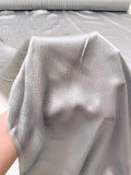 Solid Hammered Silk Charmeuse - Grey