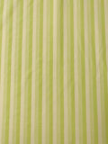 Italian 2-Ply Striped Wool Suiting - Soft Lime / Cream