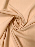 Italian Mini Houndsooth Wool Suiting - Nude Peach / Ivory