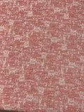 Italian Abstract Slubbed Tweed Suiting - Red / Ivory / White