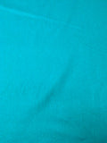 Italian Speckled Stretch Wool Coating - Turquoise