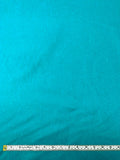 Italian Speckled Stretch Wool Coating - Turquoise