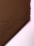 Italian Jacket Weight Wool Coating - Chocolate Brown