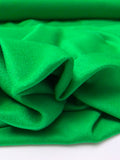 Jacket Weight Wool Blend Coating with Brushed Finish - Green