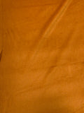 Jacket Weight Wool Blend Coating with Brushed Finish - Ochre Orange