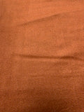 Jacket Weight Wool Blend Coating with Brushed Finish - Chestnut Brown