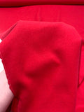 Wool Blend Coating - Hot Red