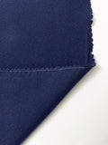 Italian Virgin Wool Blend Coating - Navy Blue