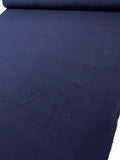 Italian Virgin Wool Blend Coating - Navy Blue