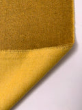 Italian Double Faced Wool Blend Jacket Weight Coating - Mustard Yellow