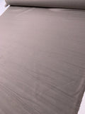 Italian 2-Ply Twill-Like Virgin Wool Blend Coating - Taupe