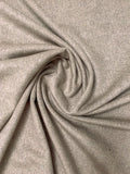 Brushed Twill Coating - Taupe / Beige