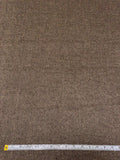 Brushed Twill Coating - Brown / Tan