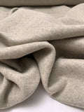 Italian Ralph Lauren 2-Ply Cashmere Blend Coating - Beige / Grey