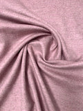 2-Ply Wool Blend Coating - Orchid Pink / Beige