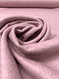 2-Ply Wool Blend Coating - Orchid Pink / Beige