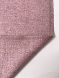 2-Ply Wool Blend Coating - Orchid Pink / Beige