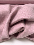 2-Ply Wool Blend Coating - Orchid Pink / Beige