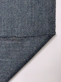 Herringbone Jacket Weight Tweed - Navy / Blue / Light Sage