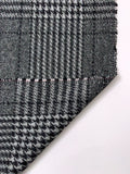 Glen Plaid Wool-Blend Jacket Weight Tweed - Black / Grey