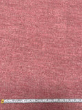 Bouclé Wool-Blend Knit Coating - Medium Dusty Rose