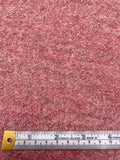 Bouclé Wool-Blend Knit Coating - Medium Dusty Rose