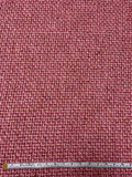 Wool-Blend Ladies Tweed Suiting - Pink / Hot Pink / Burnt Orange / Black