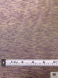Bicolor Yarn-Dyed Iridescent Silk Shantung - Purple / Champagne-Gold