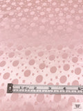 Polka Dots Jacquard Silk Charmeuse - Baby Pink