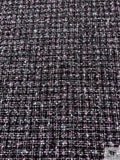 Bouclé Tweed with Lurex Fibers - Black / White / Baby Pink / Baby Blue