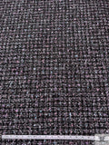 Bouclé Tweed with Lurex Fibers - Black / White / Baby Pink / Baby Blue