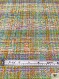 Italian Tweed with Lurex Fibers - Multicolor