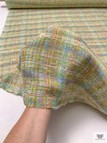 Italian Tweed with Lurex Fibers - Multicolor