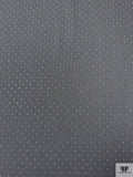 Fine Suiting with Rhinestones - Dark Grey