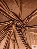 Metallic Panné Velvet - Brown