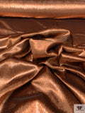 Metallic Panné Velvet - Brown