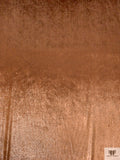 Metallic Panné Velvet - Brown