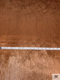 Metallic Panné Velvet - Brown